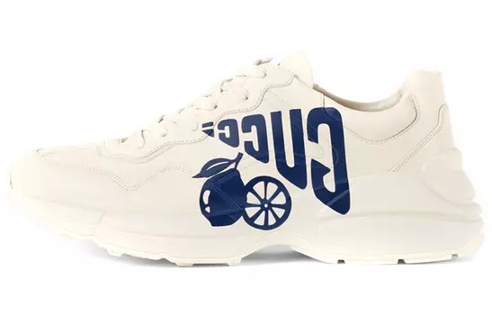 Кроссовки GUCCI Rhyton Blue Lemon Sneakers