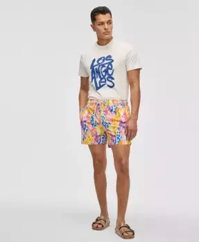 Мужские модные плавки Regular-Fit с принтом в виде животных Mode of One, желтый