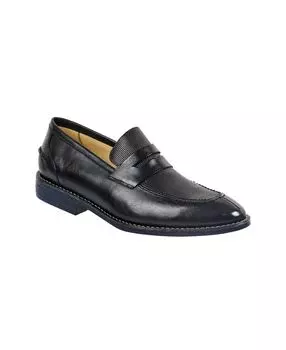 Мужские мокасины maestro toe penny strap slip-on shoes Sandro Moscoloni, черный