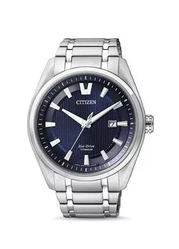 Мужские наручные часы из титана Aw1240-57L Citizen, серебряный