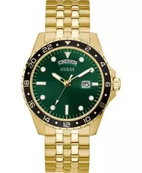 Мужские наручные часы кварцевые комета gw0220g2 Guess, желтый