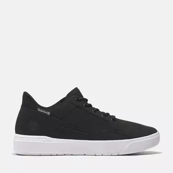 Мужские низкие кроссовки Allston на шнуровке Timberland, цвет Black Nubuck