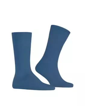 Мужские носки из смеси льна и хлопка Falke, синий