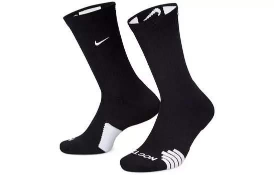 Мужские носки Nike до середины икры, цвет Black