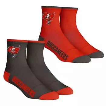 Мужские носки Rock Em Tampa Bay Buccaneers Core Team, комплект из 2 носков длиной четверть длины