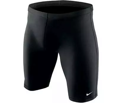 Мужские однотонные плавки с нейлоновым сердечником Nike Nike, черный