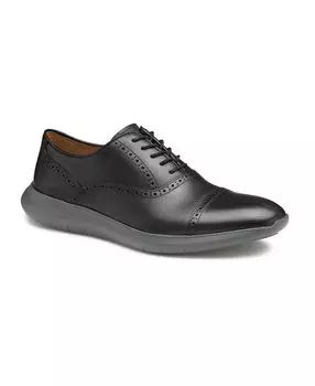 Мужские оксфорды hennings cap toe Johnston &amp; Murphy, черный