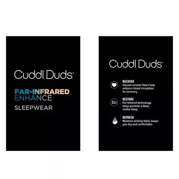 Мужские пижамные шорты Cuddl Duds с инфракрасным усилением