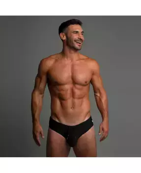 Мужские плавки H2O Padded + Package с мягкой вставкой Rounderbum, черный