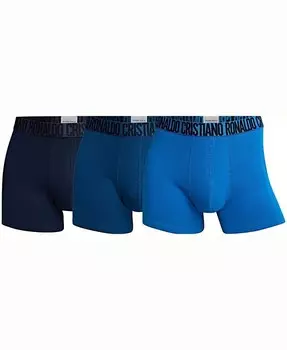 Мужские плавки из смесового хлопка, упаковка из 3 шт. CR7, синий