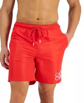 Мужские плавки стандартного кроя upf 50+ с логотипом reflection Calvin Klein, мульти