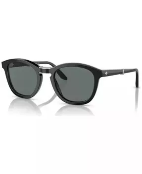 Мужские поляризованные солнцезащитные очки Giorgio Armani, черный