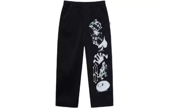 Мужские повседневные брюки Stussy, цвет Black