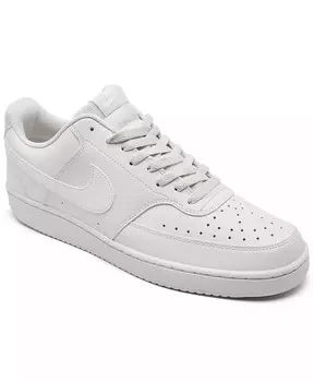 Мужские повседневные кроссовки Court Vision Low Next Nature от Finish Line Nike, белый