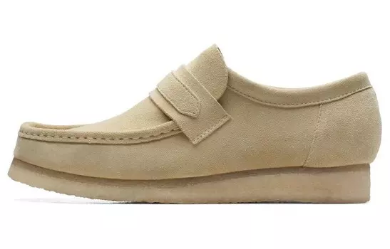 Мужские повседневные мужские низкие бежевые Clarks