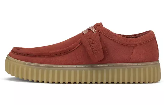 Мужские повседневные мужские низкие красные Clarks