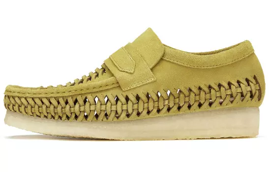 Мужские повседневные мужские низкие зеленые Clarks
