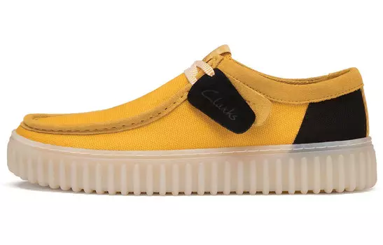 Мужские повседневные мужские низкие желтые Clarks