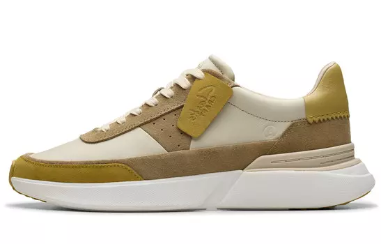 Мужские повседневные мужские низкие желтые Clarks