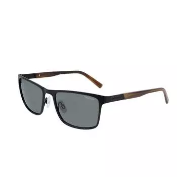 Мужские прямоугольные солнцезащитные очки Nautica, цвет Gunsmoke Heather