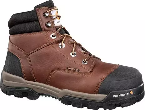 Мужские рабочие ботинки Carhartt Ground Force 6 дюймов с водонепроницаемым композитным носком
