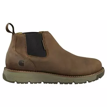 Мужские рабочие ботинки Millbrook Romeo 4 дюйма, средний/широкий мягкий носок Carhartt, коричневый