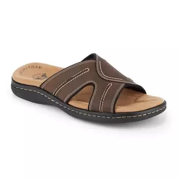 Мужские шлепанцы Dockers Sunland, цвет Dark Brown
