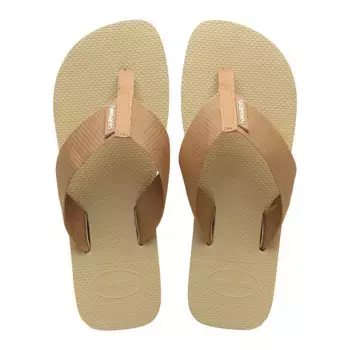Мужские шлепанцы Hav. Городской Основной Материал Песочно-серый 456 Havaianas, натуральный