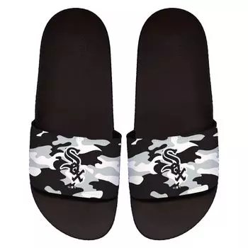 Мужские шлепанцы ISlide Chicago White Sox с камуфляжным принтом