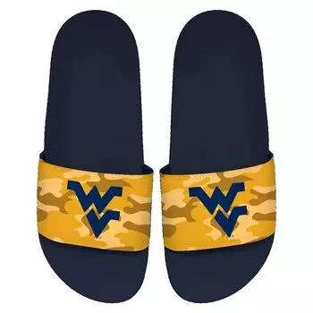 Мужские шлепанцы ISlide West Virginia Mountaineers с камуфляжным принтом