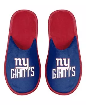 Мужские шлепанцы new york giants scuff slide FOCO, синий
