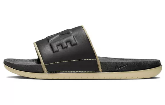 Шлепанцы и сланцы Nike Offcourt Slide 'Black Wheat Grass'
