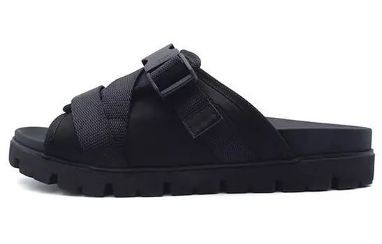 Шлепанцы Prada мужские, черный