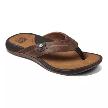 Мужские шлепанцы REEF San Onofre, цвет Dark Brown Tan