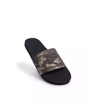Мужские шлепанцы с камуфляжным принтом Indosole, мультиколор