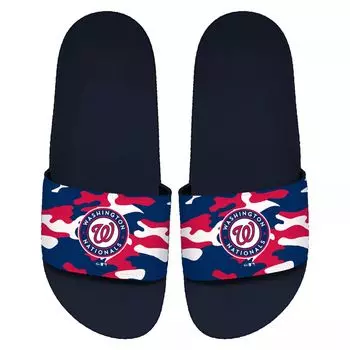 Мужские шлепанцы с камуфляжным принтом ISlide Washington Nationals