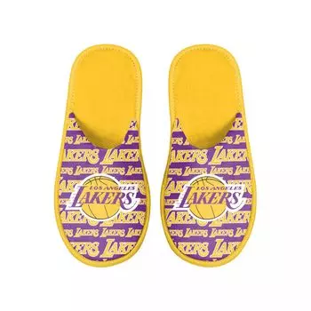 Мужские шлепанцы с логотипом FOCO Los Angeles Lakers Scuff