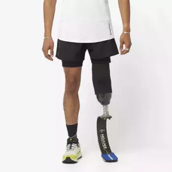 Мужские шорты Bonatti Cross FZ Salomon, чёрный