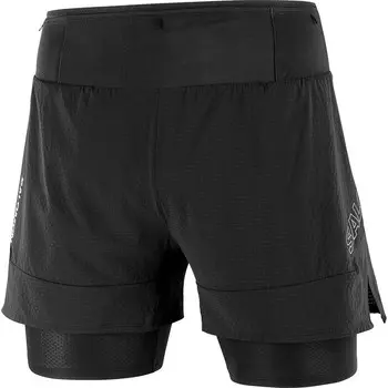 Мужские шорты Sense 2в1 Salomon, черный