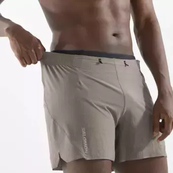 Мужские шорты SENSE AERO 5" Salomon, красный