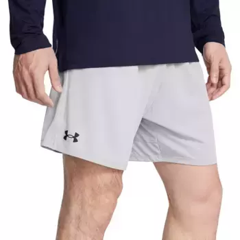 Мужские шорты Under Armour Tech Vent 7 дюймов, цвет Mod Gray/Black