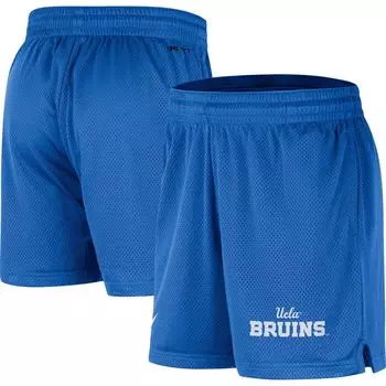 Мужские синие шорты UCLA Bruins Performance из сетки Nike
