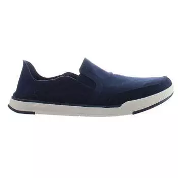 Мужские синие туфли Step Isle Row Clarks, синий