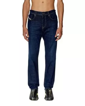 Мужские синие зауженные джинсы Diesel, синий