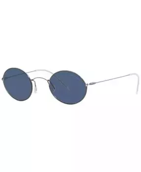 Мужские солнцезащитные очки Giorgio Armani, серебряный