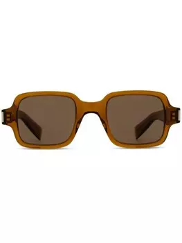 Мужские солнцезащитные очки Saint Laurent Eyewear, коричневый