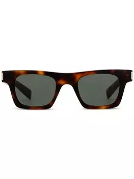 Мужские солнцезащитные очки Saint Laurent Eyewear, коричневый