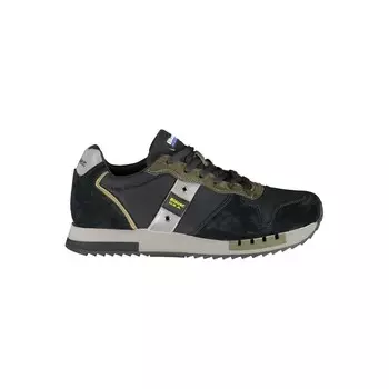 Мужские спортивные кроссовки Blauer Sleek с контрастными акцентами, черный