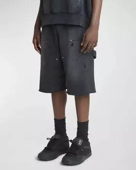 Мужские спортивные шорты Destroyed Carpenter Givenchy, цвет Black