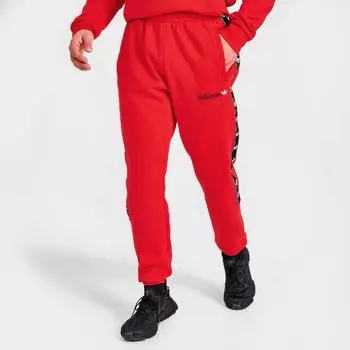 Мужские спортивные штаны Adidas Originals Tape Fleece Jogger, красный